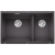 BLANCO SUBLINE 430/270-U Silgranit szarość skały lewa, InFino
