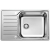 BLANCO LANTOS XL 6 S-IF Compact stal szczotkowana odwracalny, korek auto.