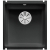 BLANCO SUBLINE 375-U Ceramika PuraPlus czarny, InFino