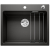 BLANCO ETAGON 6 Silgranit czarny,  korek auto., InFino, szyny
