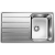 BLANCO LEMIS 45 S-IF stal szczotkowana, odwracalny