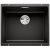 BLANCO SUBLINE 500-U Silgranit czarny InFino