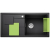 BLANCO SITY XL 6 S Silgranit PuraDur Antracyt prawa, InFino, z akcesoriami kiwi 525060