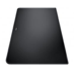 BLANCO Deska szklana czarna, 500x310, [ALAROS]