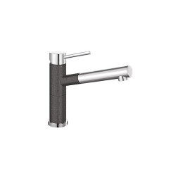 BLANCO ALTA-S Compact Silgranit-Look antracyt/chrom