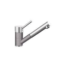 BLANCO ANTAS-S Silgranit-Look alumetalik/chrom