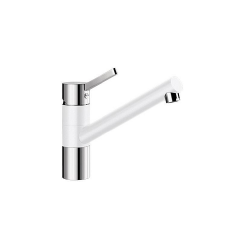 BLANCO TIVO Silgranit-Look Biały/Chrom