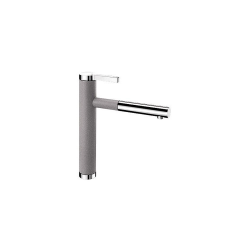 BLANCO LINEE-S Silgranit-Look alumetalik/chrom