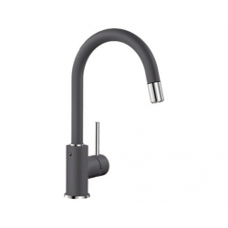 BLANCO MIDA-S Silgranit-Look Szarość skały