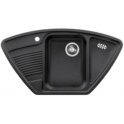 BLANCO CLASSIC 9 E Silgranit Antracyt narożny