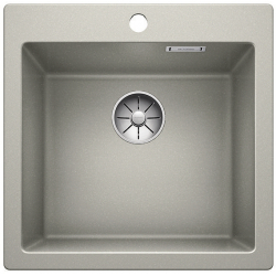 BLANCO PLEON 5 Silgranit PuraDur Perłowoszary, InFino