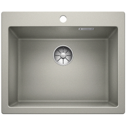 BLANCO PLEON 6 Silgranit PuraDur Perłowoszary, InFino