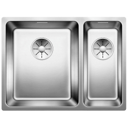 BLANCO ANDANO 340/180-U stal polerowana lewa, InFino