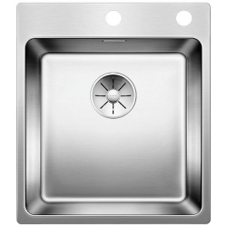 BLANCO ANDANO 400-IF/A Stal polerowana, korek auto., InFino