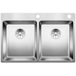 BLANCO ANDANO 340/340-IF/A Stal polerowana, korek auto., InFino