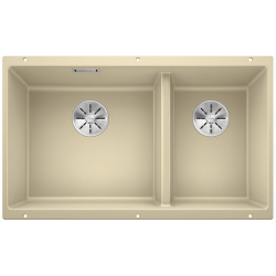 BLANCO SUBLINE 430/270-U Silgranit PuraDur Szampan lewa, InFino