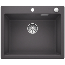 BLANCO PLEON 6 Silgranit szarość skały, korek auto., InFino