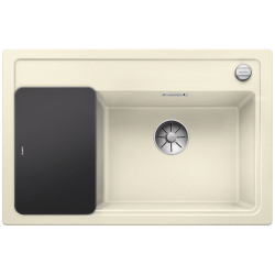 BLANCO ZENAR XL 6 S Compact Silgranit PuraDur Jaśmin prawa, korek auto., InFino, deska szkło czarne