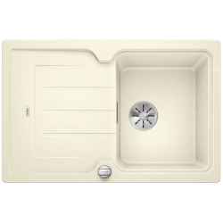 BLANCO CLASSIC NEO 45 S Silgranit PuraDur Jaśmin odwracalny, korek auto., InFino, deska tworzywo