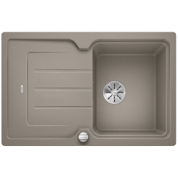 BLANCO CLASSIC NEO 45 S Silgranit PuraDur Tartufo odwracalny, korek auto., InFino, deska tworzywo