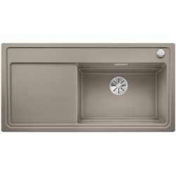 BLANCO ZENAR XL 6 S SteamerPlus Silgranit tartufo prawa, korek auto., InFino, deska jesionowa, GN1/2, GN1/3