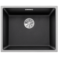 BLANCO SUBLINE 500-IF SteelFrame Silgranit antracyt, korek auto., InFino