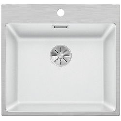 BLANCO SUBLINE 500-IF/A SteelFrame Silgranit biały, InFino