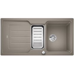 BLANCO CLASSIC NEO 6 S Silgranit PuraDur Tartufo odwracalny, korek auto., InFino, deska tworzywo, odsączaraka stalowa