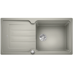 BLANCO CLASSIC NEO XL 6 S Silgranit PuraDur Perłowoszary odwracalny, korek auto., InFino