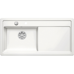 BLANCO ZENAR XL 6 S Ceramika PuraPlus Biały połysk lewa, korek auto., InFino