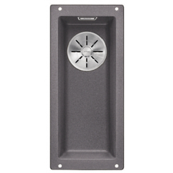 BLANCO SUBLINE 160-U Silgranit szarość skały, InFino