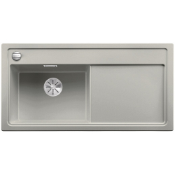 BLANCO ZENAR XL 6 S Silgranit PuraDur Perłowoszary lewa, korek auto., InFino