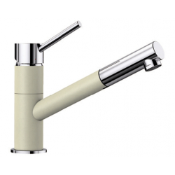 BLANCO KANO-S Silgranit-Look Jaśmin/Chrom