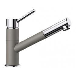 BLANCO KANO-S Silgranit-Look Tartufo/Chrom