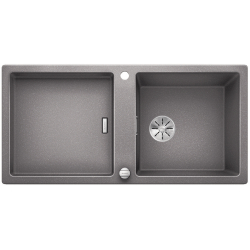 BLANCO ADON XL 6 S Silgranit PuraDur Alumetalik odwracalny, korek auto., InFino