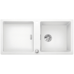 BLANCO ADON XL 6 S Silgranit PuraDur Biały odwracalny, korek auto., InFino