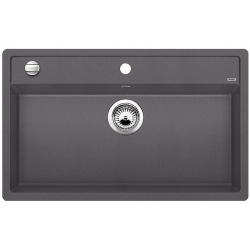 BLANCO DALAGO 8 Silgranit szarość skały, korek auto.