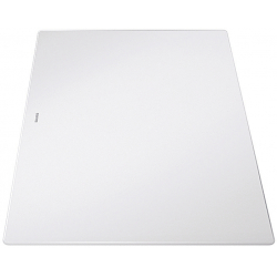 BLANCO Deska szklana biała, 497x350, [AXIA III]