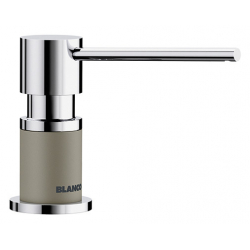 BLANCO LATO - dozownik Silgranit-Look tartufo/chrom