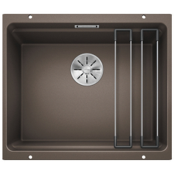 BLANCO ETAGON 500-U Silgranit kawowy, InFino, szyny