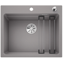 BLANCO ETAGON 6 Silgranit alumetalik, korek auto., InFino, szyny