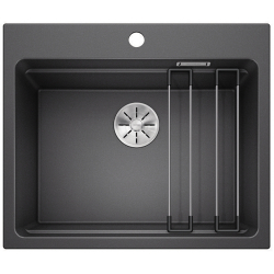 BLANCO ETAGON 6 Silgranit antracyt, InFino, szyny