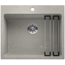 BLANCO ETAGON 6 Silgranit PuraDur Beton, InFino, szyny