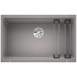 BLANCO ETAGON 700-U Silgranit alumetalik, InFino, szyny 525169