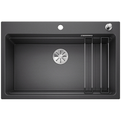 BLANCO ETAGON 8 Silgranit antracyt, korek auto., InFino, szyny