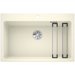 BLANCO ETAGON 8 Silgranit PuraDur Jaśmin, InFino, szyny