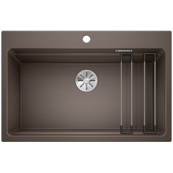 BLANCO ETAGON 8 Silgranit kawowy, InFino, szyny