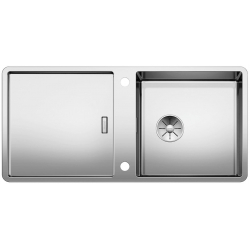 BLANCO JARON XL 6 S-IF Stal polerowana odwracalny, korek auto., InFino, PushControl