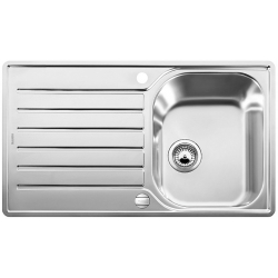 BLANCO LANTOS 45 S-IF Salto stal szczotkowana odwracalny, korek auto.