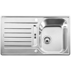 BLANCO LANTOS 45 S-IF stal szczotkowana odwracalny, korek auto.